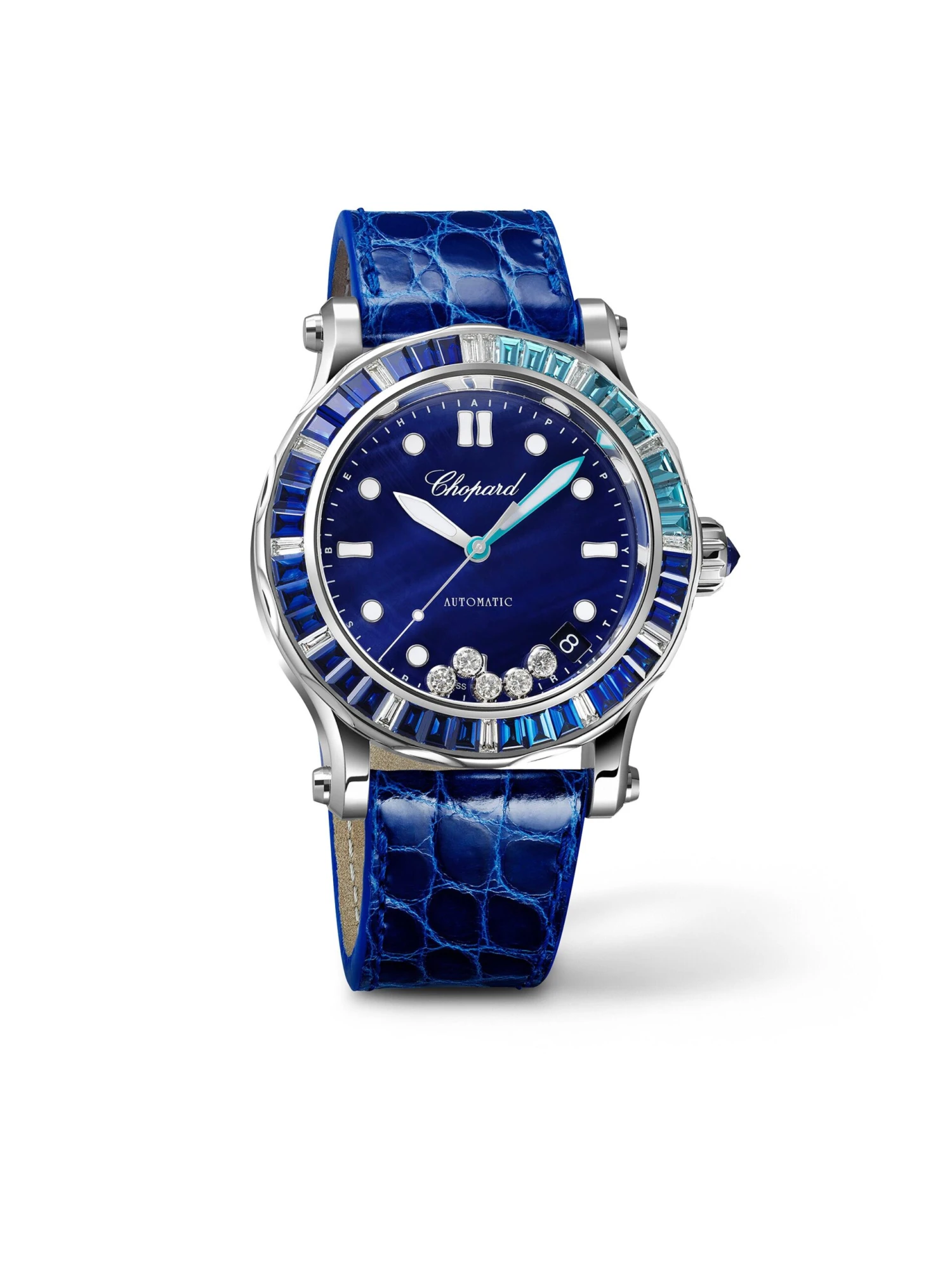 Chopard Happy Sport 40mm Automatic Happy Ocean 3 Chopard Happy Sport 40mm Automatic Happy Ocean