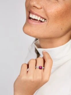 One Royal Purple Garnet Ring -Cartier || Chopard || Longines Sales 60RG1004 wempe 05